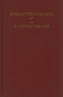 Book English Episcopal Acta 37, Salisbury 1263-1297 free