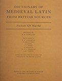 Book Dictionary of Medieval Latin from British Sources (Dictionary of Medieval Latin from British Sources (Fascs.)) free