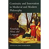 Book Continuity and Innovation in Medieval and Modern Philosophy free