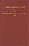 Book English Episcopal Acta, 43: Coventry & Lichfield 1215-1256 free
