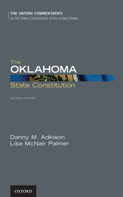 Book The Oklahoma State Constitution free