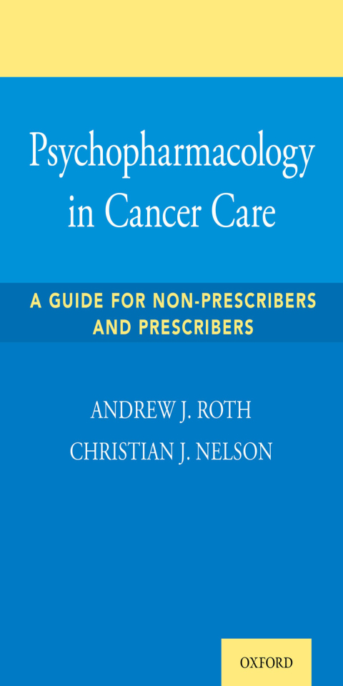 Book Psychopharmacology in Cancer Care: A Guide for Non-Prescribers and Prescribers free