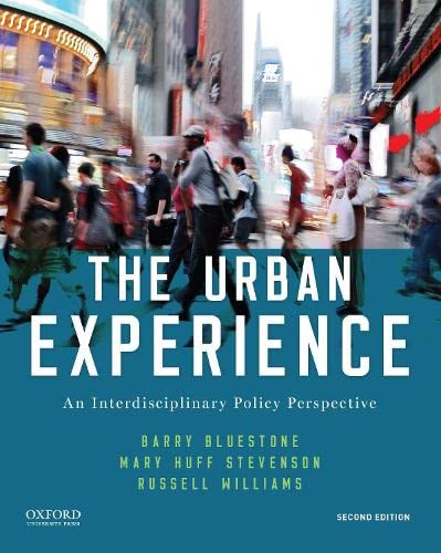 Book The Urban Experience: An Interdisciplinary Policy Perspective free