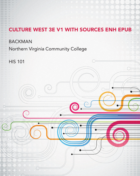 Book CULTURE WEST 3E V1 WITH SOURCES ENH EPUB free