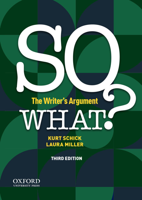 Book So What? The Writer's Argument free