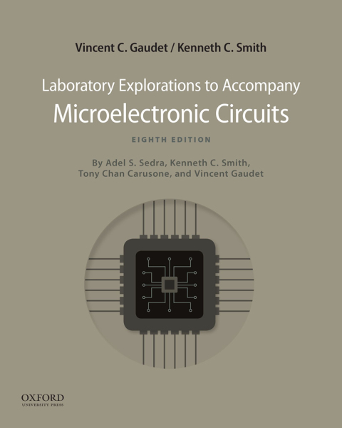 Book Laboratory Explorations to Accompany Microelectronic Circuits free
