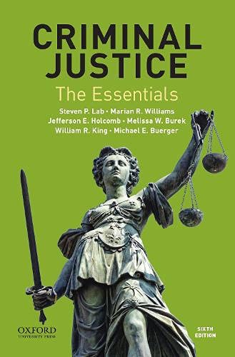 Book Criminal Justice: The Essentials free