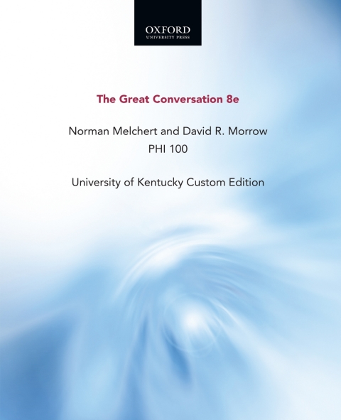 Book The Great Conversation 8e: Custom edition for University of Kentucky free