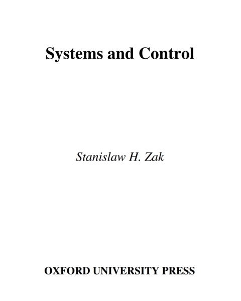 Book Systems and Control free