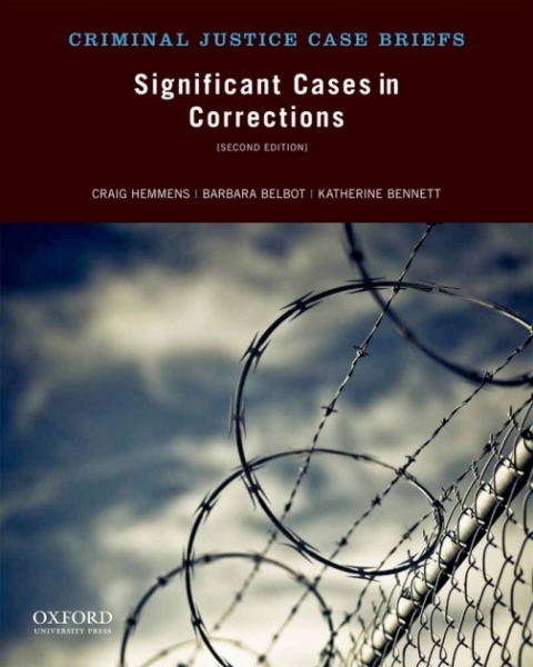 Book Significant Cases in Corrections free