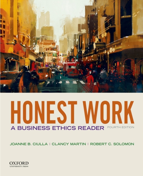 Book Honest Work: A Business Ethics Reader free