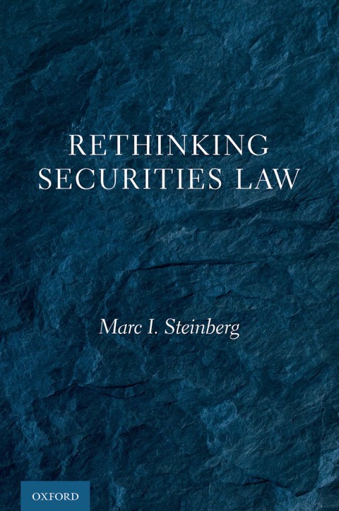Book Rethinking Securities Law free