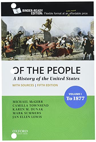 Book Of the People: Volume I: To 1877 with Sources free