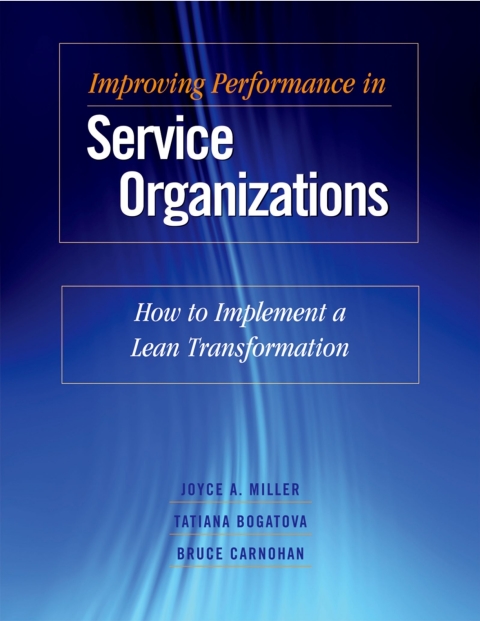 Book Improving Performance in Service Organizations free