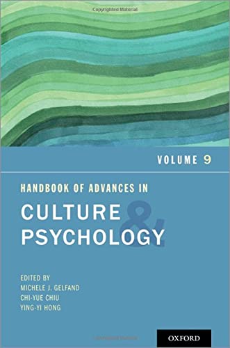 Book Handbook of Advances in Culture and Psychology: Volume 9 free