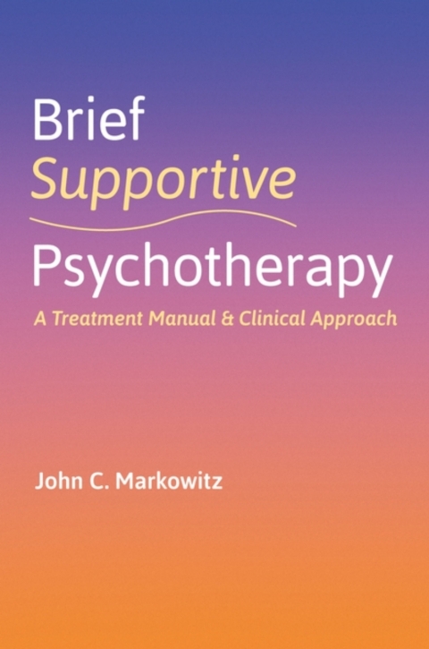 Book Brief Supportive Psychotherapy free