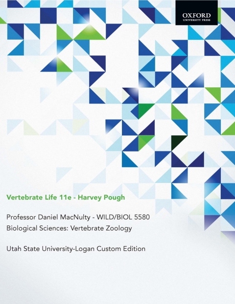 Book Vertebrate Zoology Utah State University-Logan Custom Edition free
