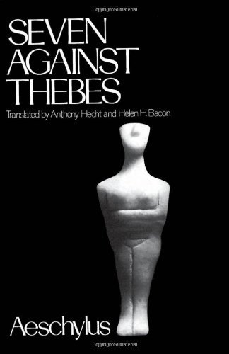 Book Seven Against Thebes (Greek Tragedy in New Translations) free