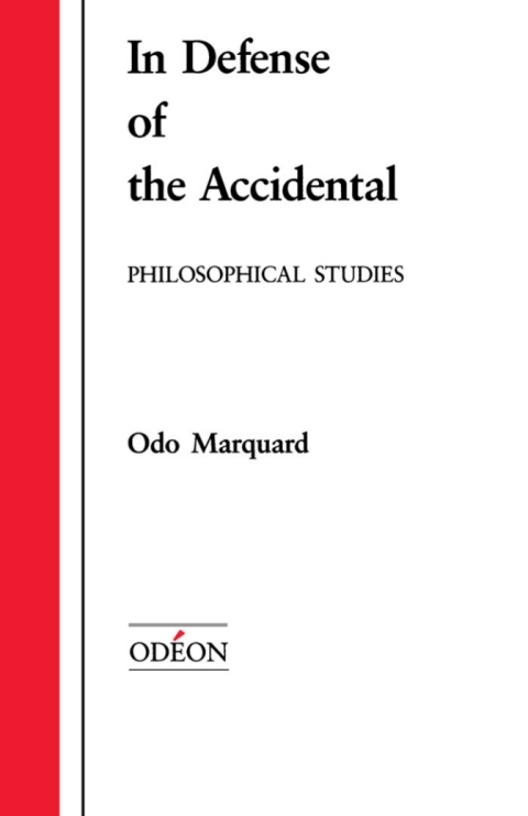 Book In Defense of the Accidental (Apologie des Zufälligen) free
