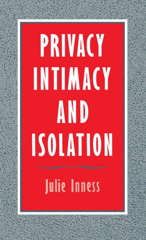 Book Privacy, Intimacy, and Isolation free