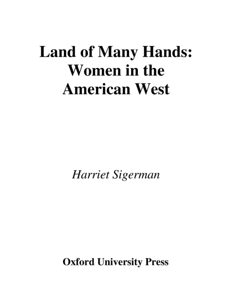 Book Land of Many Hands free