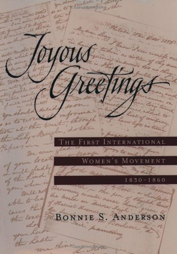 Book Joyous Greetings: The First International Women's Movement, 1830-1860 free