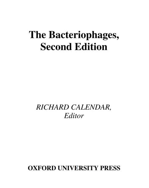 Book The Bacteriophages free
