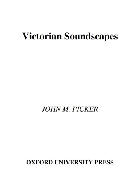 Book Victorian Soundscapes free