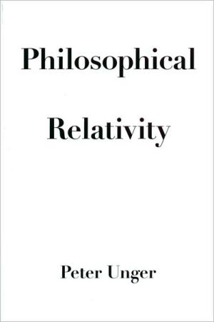 Book Philosophical Relativity free