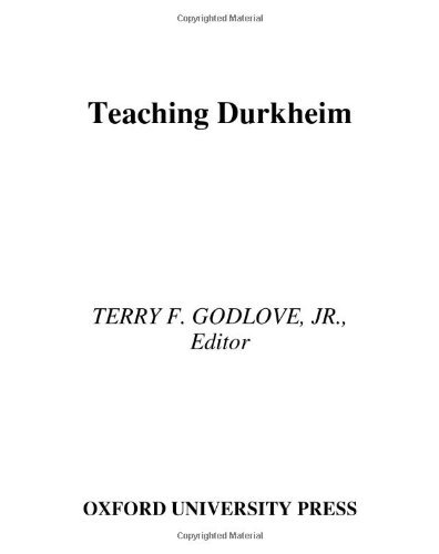 Book Teaching Durkheim (AAR Teaching Religious Studies Series) free