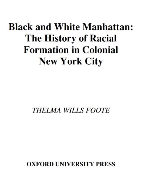 Book Black and White Manhattan free