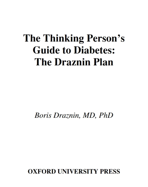 Book The Thinking Person's Guide to Diabetes free