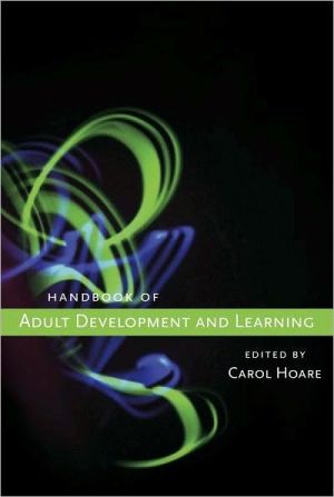Book Handbook of Adult Development and Learning: A Handbook of Theory, Research, and Practice free