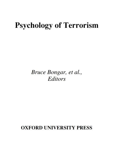Book Psychology of Terrorism free
