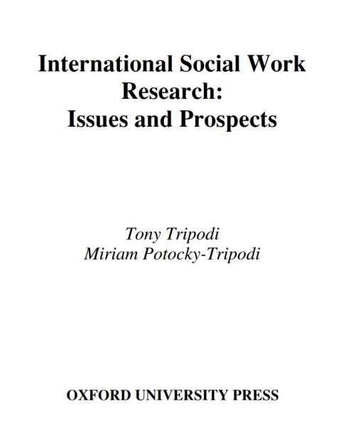 Book International Social Work Research: Issues and Prospects free
