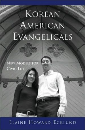 Book Korean American Evangelicals New Models for Civic Life free