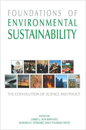 Book Foundations of Environmental Sustainability: The Coevolution of Science and Policy free