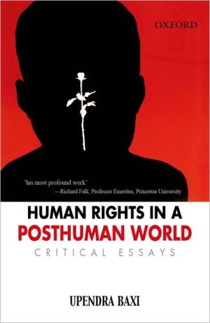 Book Human Rights in a Post Human World: Critical Essays free