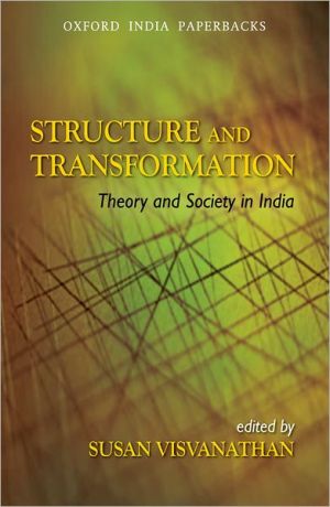 Book Structure and Transformation: Theory and Society in India (Oxford India Paperbacks) free