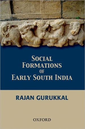 Book Social Formations of Early South India free