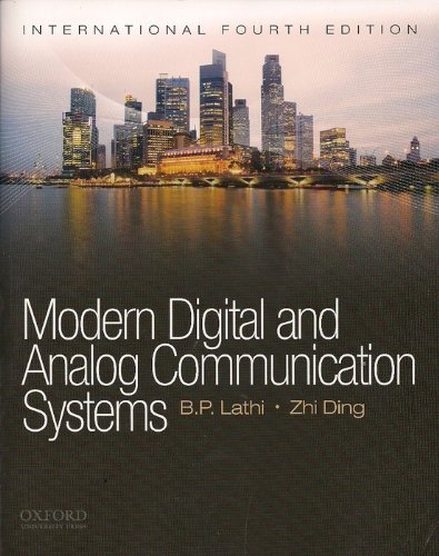 Book Modern Digital And Analog Communication Systems free