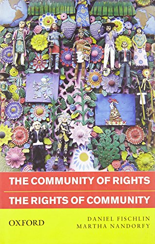 Book The Community of Rights: The Rights of Community free