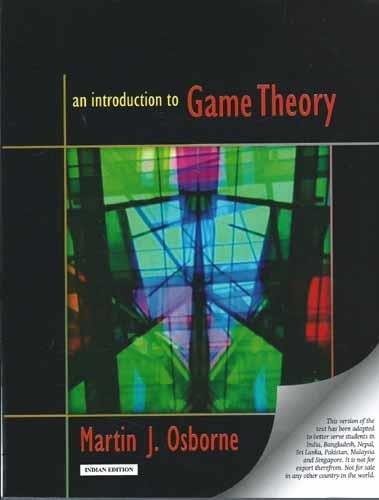 Book Introduction to Game Theory free