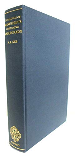 Book Catalogue of Manuscripts Containing Anglo-Saxon free