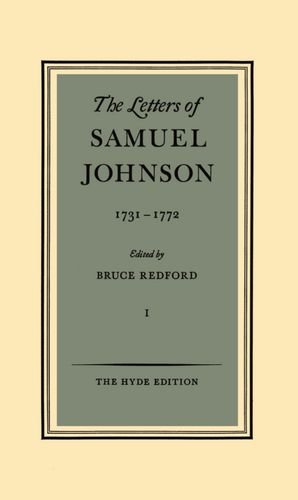 Book Letters of Samuel Johnson (Vol 1) free