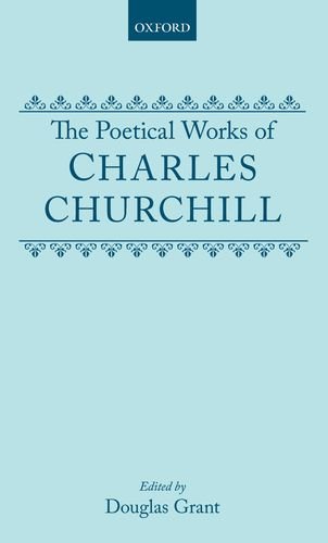 Book The Poetical Works Of Charles Churchill free