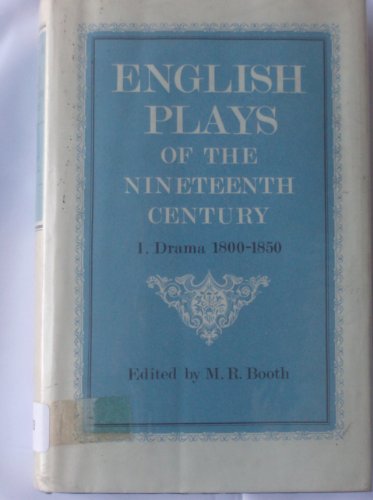 Book English plays of the nineteenth century; free
