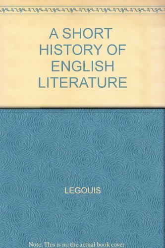 Book A Short History of English Literature free