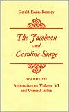 Book The Jacobean And Caroline Stage: Dramatic Companies And Players. 7 Volume Set (complete) free