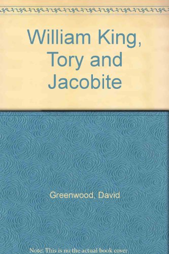 Book William King: Tory and Jacobite free